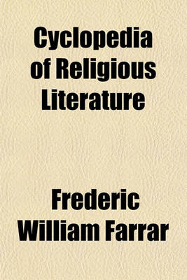 Book cover for Cyclopedia of Religious Literature
