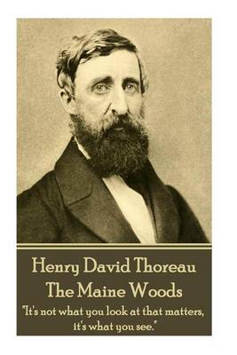 Book cover for Henry David Thoreau - The Maine Woods