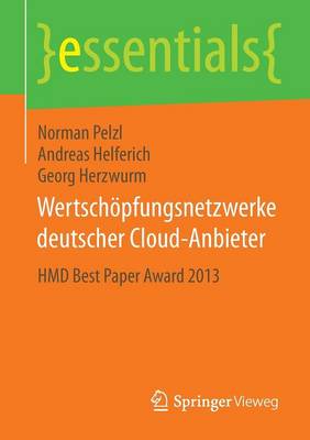 Cover of Wertschöpfungsnetzwerke deutscher Cloud-Anbieter