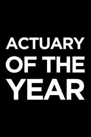 Cover of Actuary of the Year