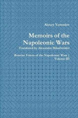 Cover of Alexey Yermolov's Memoirs