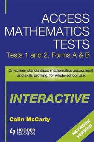Cover of Access Mathematics Tests Interactive (AMTi) 1 & 2 Network CD-ROM