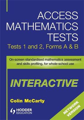 Book cover for Access Mathematics Tests Interactive (AMTi) 1 & 2 Network CD-ROM