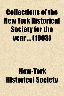 Book cover for Collections of the New York Historical Society for the Year Volume 35