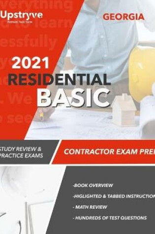 Cover of 2021 Georgia Residential Basic Contractor Exam Prep