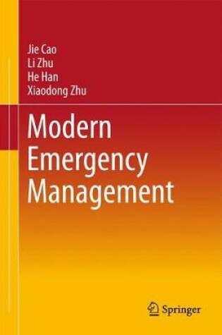 Cover of Modern Emergency Management