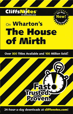 Book cover for CliffsNotes on Wharton's the House of Mirth