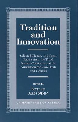 Cover of Tradition and Innovation