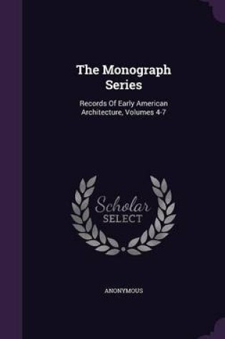 Cover of The Monograph Series