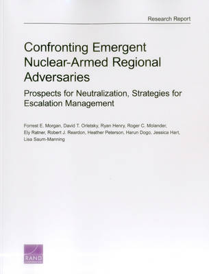 Book cover for Confronting Emergent Nuclear-Armed Regional Adversaries