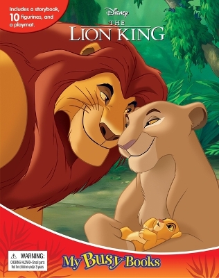 Book cover for Disney The Lion King (New): My Busy Books