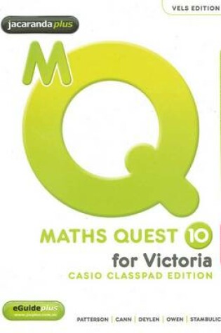Cover of Maths Quest 10 for Victoria 3E Casio Classpad Teacher Edition