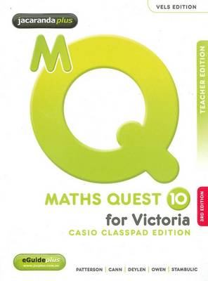 Book cover for Maths Quest 10 for Victoria 3E Casio Classpad Teacher Edition