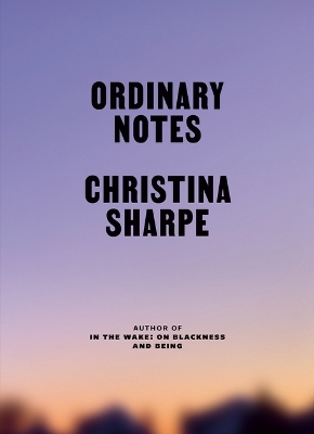 Book cover for Ordinary Notes