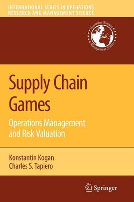 Book cover for Supply Chain Games