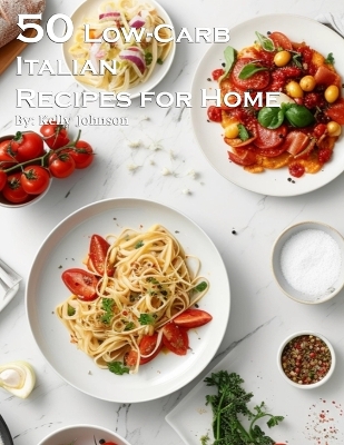 Book cover for 50 Low-Carb Italian Cuisine Recipes for Home