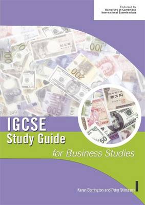 Book cover for IGCSE Study Guide for Business Studies