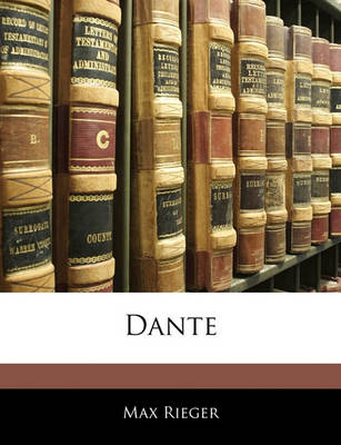 Book cover for Dante