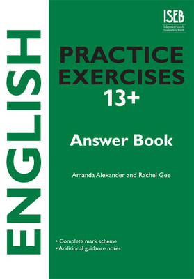 Book cover for English Practice Exercises 13+ Answer Book