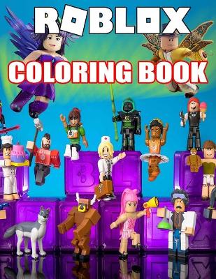 Book cover for Roblox Coloring Book