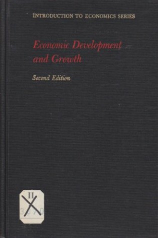 Cover of Economic Development and Growth