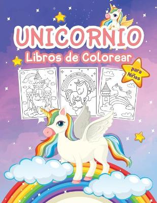 Book cover for Unicornio Libro de Colorear para Niñas