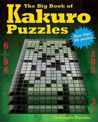 Book cover for The Big Book of Kakuro Puzzles