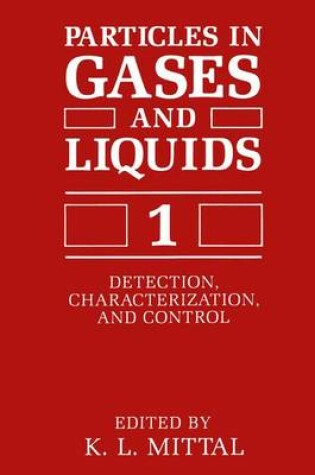 Cover of Particles in Gases and Liquids 1