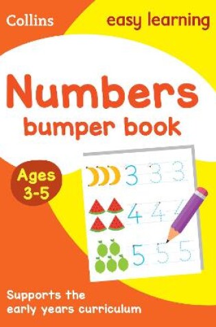 Cover of Numbers Bumper Book Ages 3-5