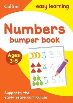 Cover of Numbers Bumper Book Ages 3-5
