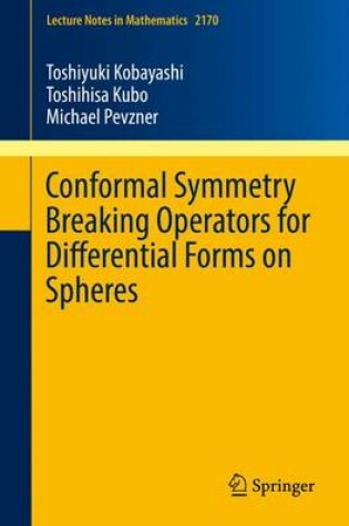 Cover of Conformal Symmetry Breaking Operators for Differential Forms on Spheres