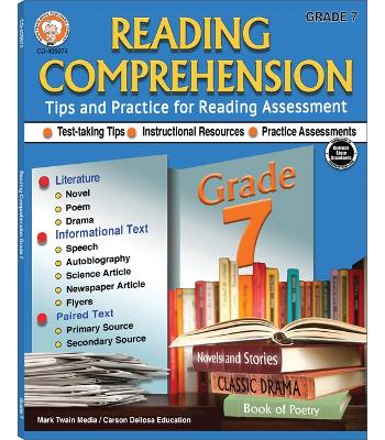 Book cover for Reading Comprehension, Grade 7