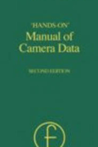 Cover of Hands-on Manual of Camera Data