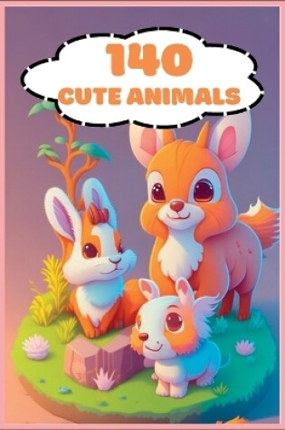 Cover of 140 Cute Animals