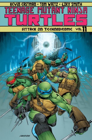 Cover of Teenage Mutant Ninja Turtles Volume 11: Attack On Technodrome