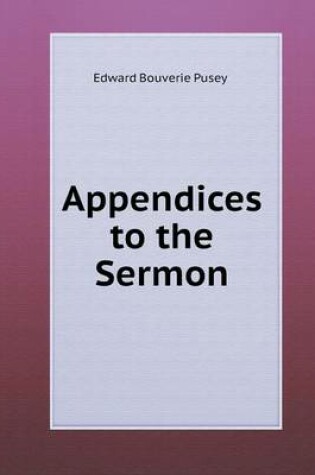 Cover of Appendices to the Sermon