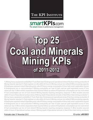 Book cover for Top 25 Coal and Minerals Mining KPIs of 2011-2012