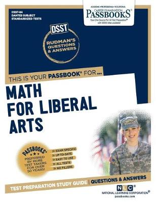 Book cover for Dsst Math for Liberal Arts (Dan-84)