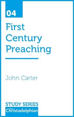 Cover of First Century Preaching