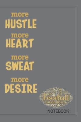 Book cover for More Hustle More Heart More Sweat More Desire