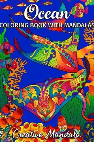 Cover of Ocean - Coloring book with Mandalas