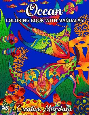 Book cover for Ocean - Coloring book with Mandalas