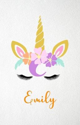 Book cover for Emily A5 Lined Notebook 110 Pages