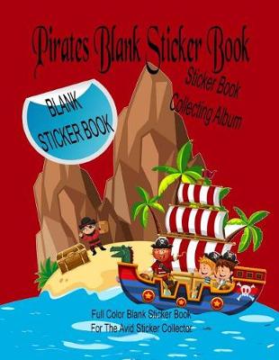 Book cover for Pirates Blank Sticker Book