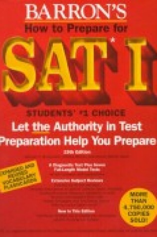 Cover of How to Prepare for Sat I