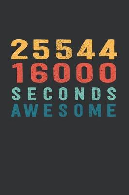 Book cover for 2 554 416 000 Seconds Awesome