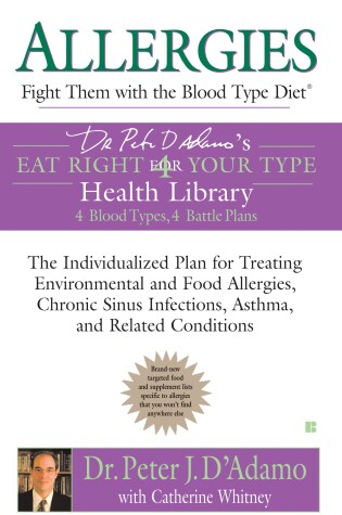 Cover of Allergies: Fight Them with the Blood Type Diet