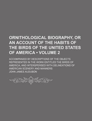 Book cover for Ornithological Biography Volume 2