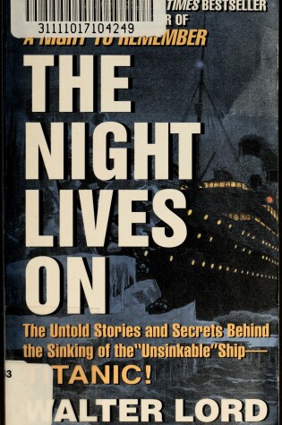 Cover of The Night Lives on