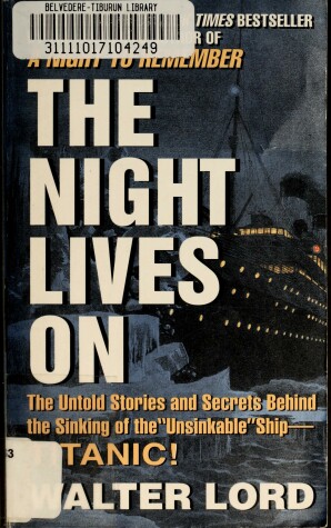 Cover of The Night Lives on